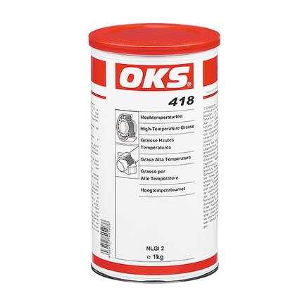 Exemplary representation: OKS 418, high-temperature grease (can)