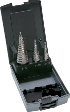 Exemplary representation: Step drill set