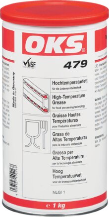 Exemplary representation: OKS high-temperature grease for food technology (can)