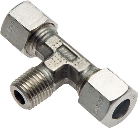 Exemplary representation: T-screw-in fitting metric, 1.4571